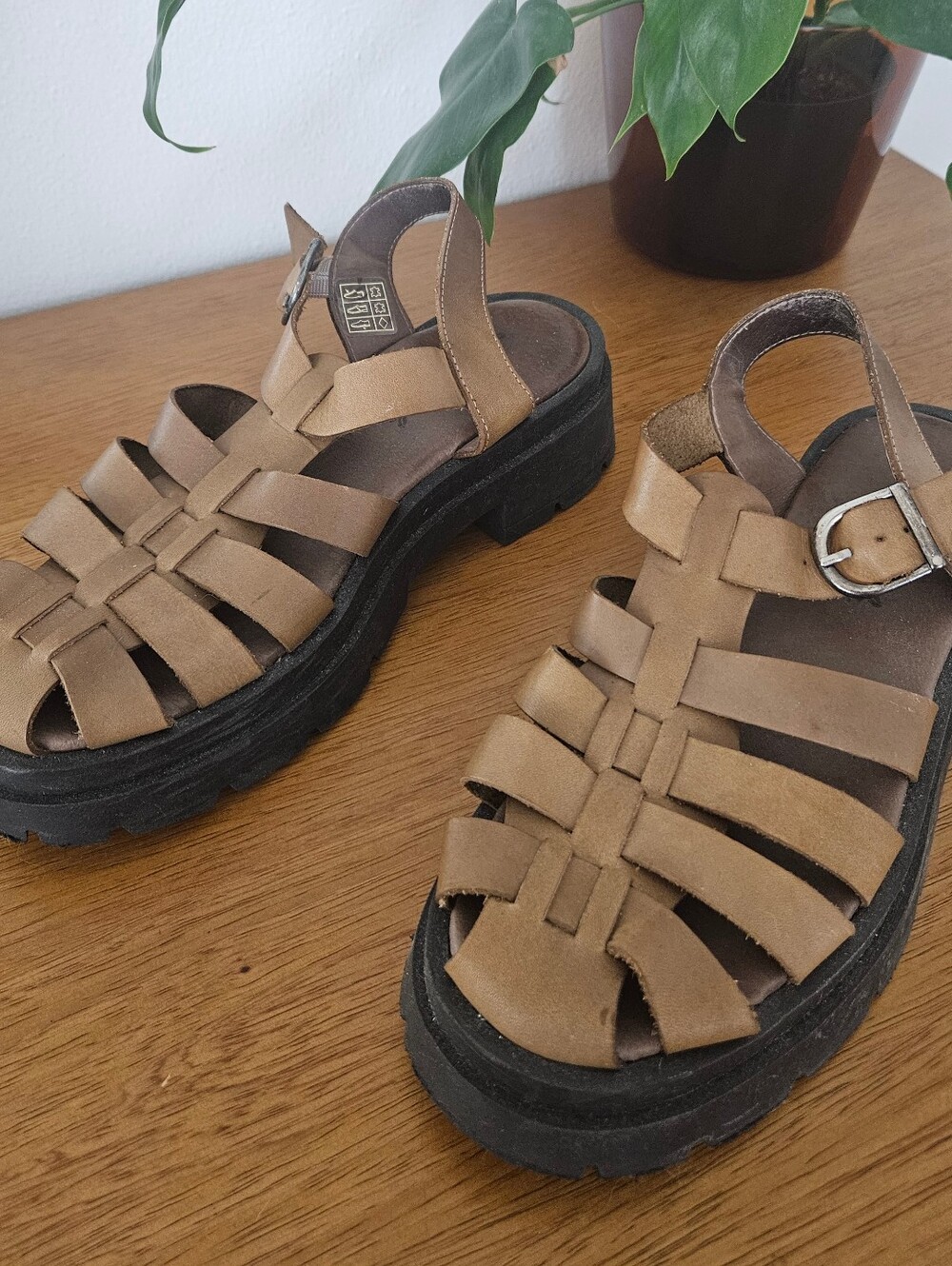 free people fisherman grunge y2k 90s boho festival chunky platform sandals shoes